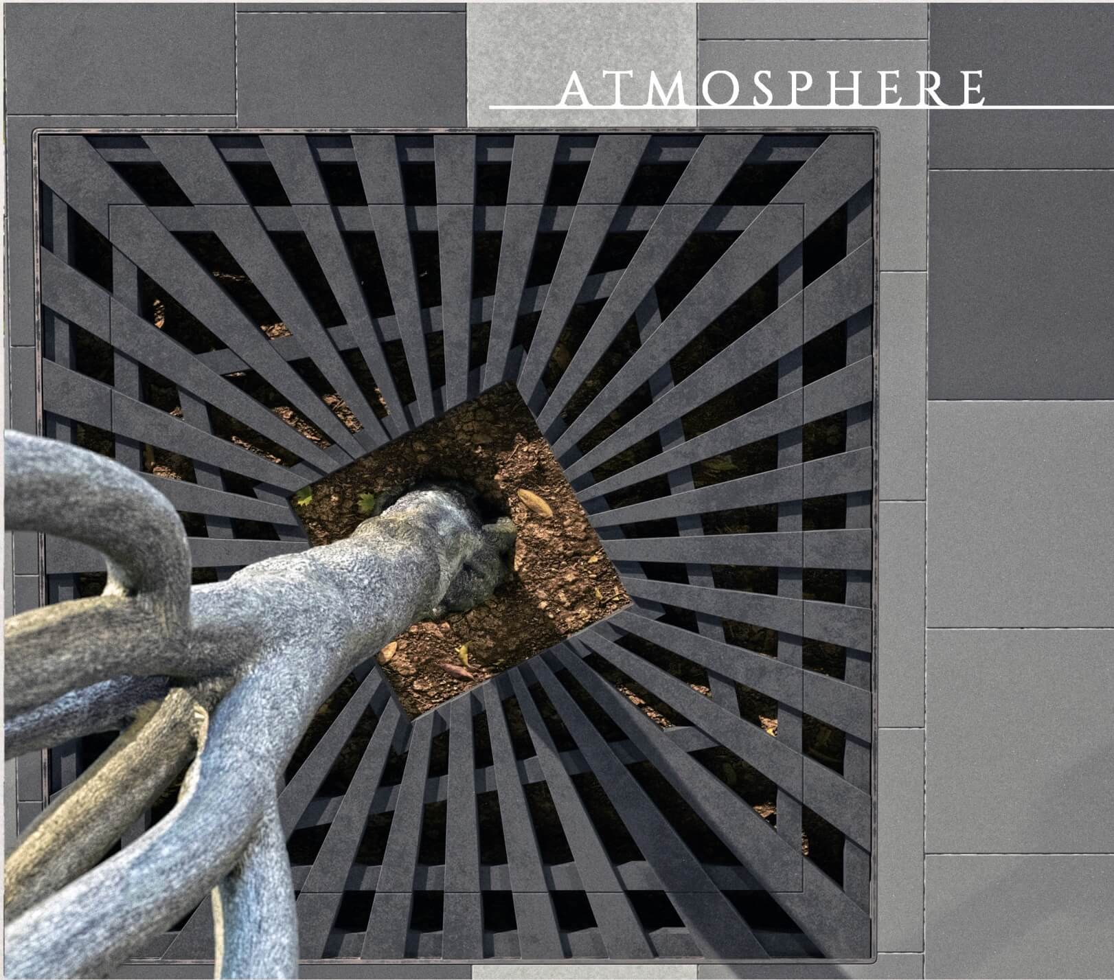 Приствольная решетка для дерева ZKING ATMOSPHERE 1.2х1.2м Черная в Белореченске фото