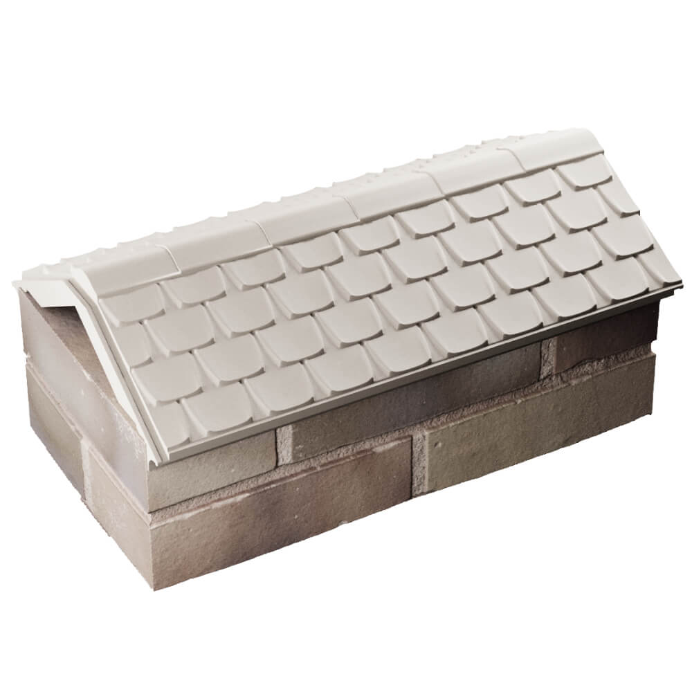 Парапет Zking Эльбрус Бежевый с посадкой на 1 кирпич (255мм) в Белореченске фото