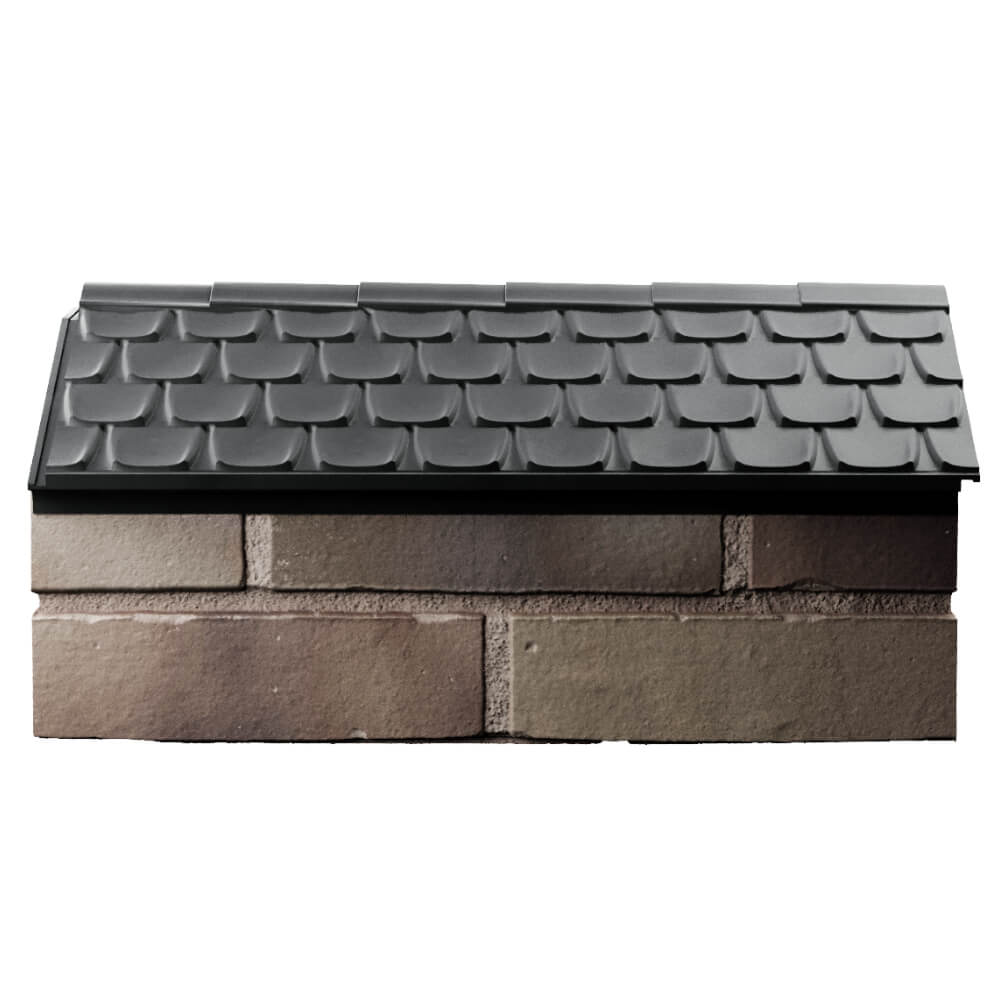 Парапет Zking Эльбрус Серый с посадкой на 1 кирпич (255мм) в Белореченске фото
