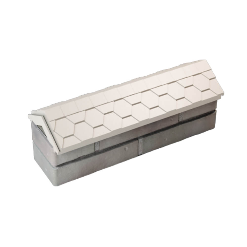 Парапет Zking Эверест Бежевый с посадкой на 0.5 кирпича (130мм) в Белореченске фото