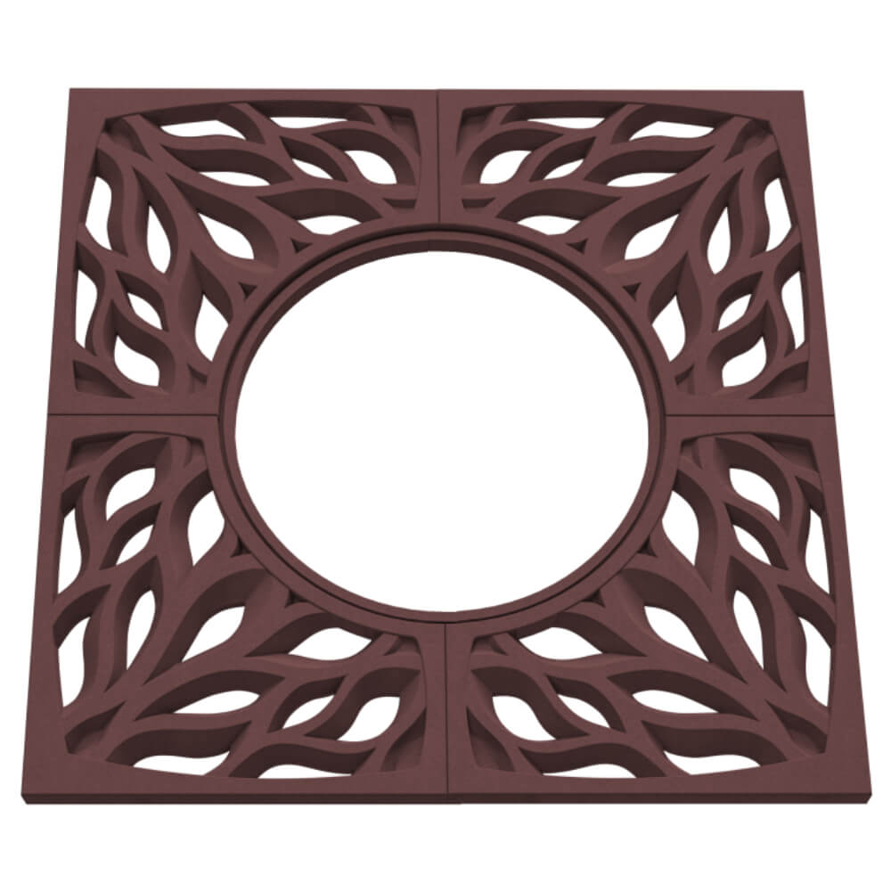 Приствольная решетка для дерева ZKING CRUST 1.2х1.2м Коричневая в Белореченске фото