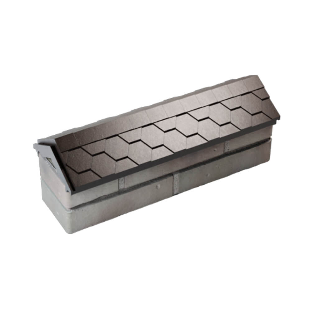 Парапет Zking Эверест Коричневый с посадкой на 0.5 кирпича (130мм) в Белореченске фото