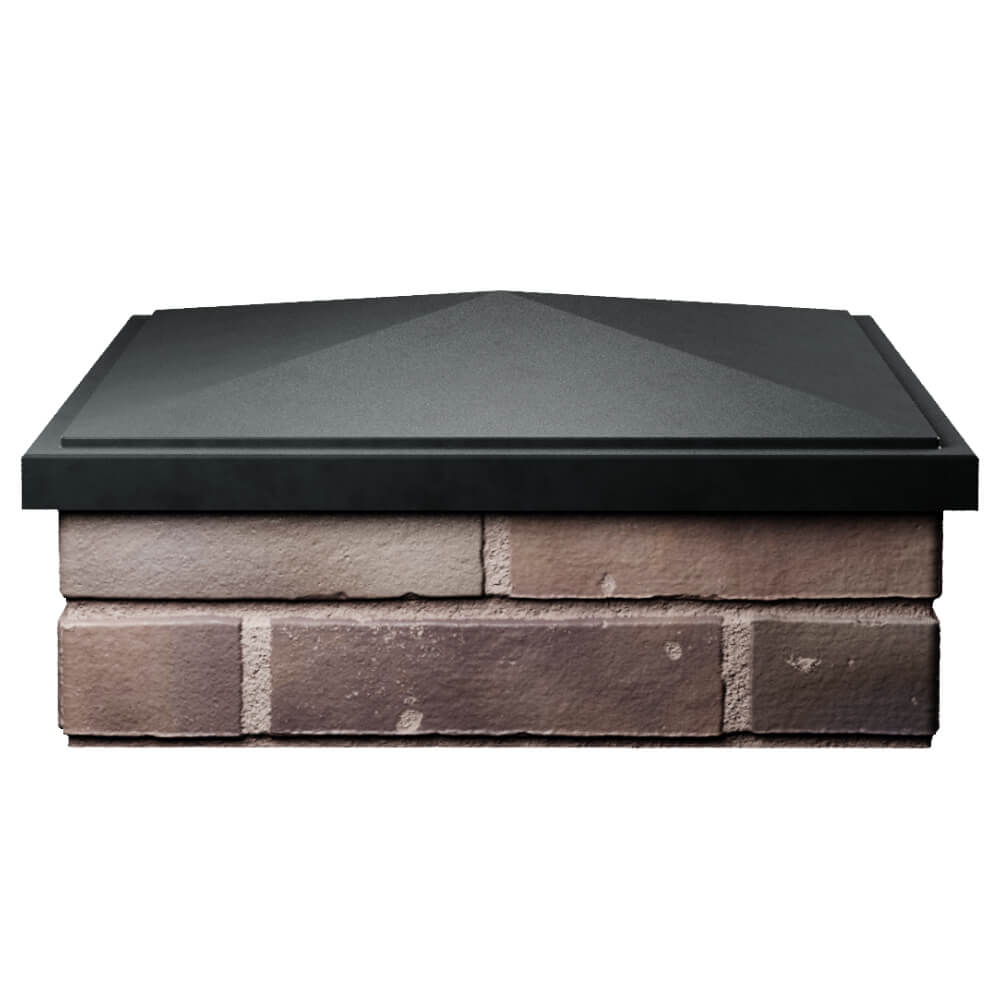 Колпак Zking БонаМоно Черный на столб 2х2 кирпича (515х515, 530х530мм) Белореченск фото