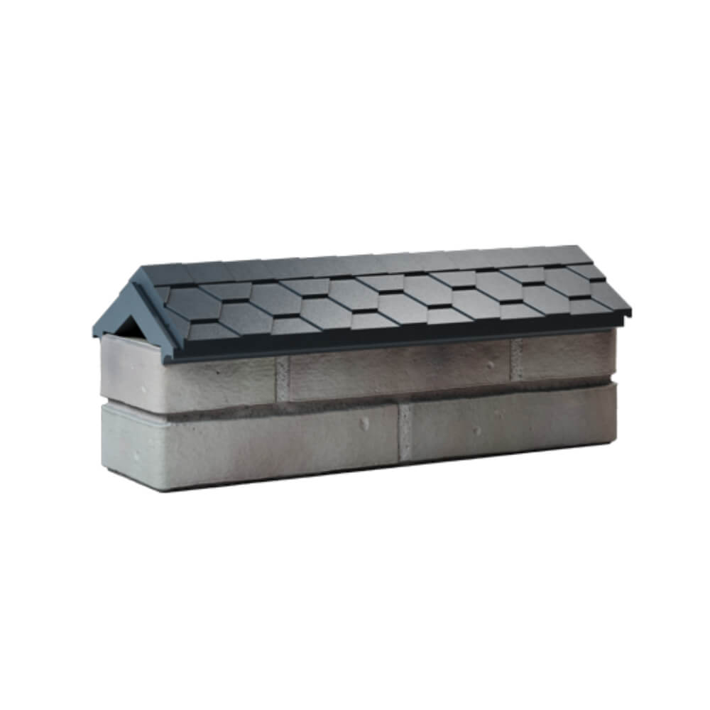 Парапет Zking Эверест Серый с посадкой на 0.5 кирпича (130мм) Белореченск фото