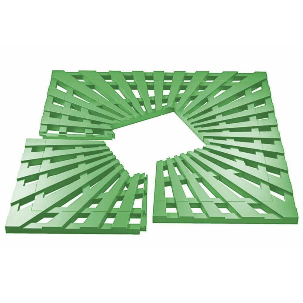 Приствольная решетка для дерева ZKING ATMOSPHERE 1.2х1.2м Зеленая в Белореченске фото