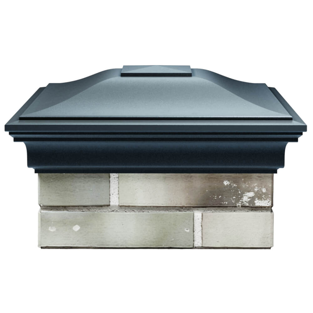 Колпак Zking Монблан Серый на столб 1.5х1.5 кирпича (385х385мм) Белореченск фото