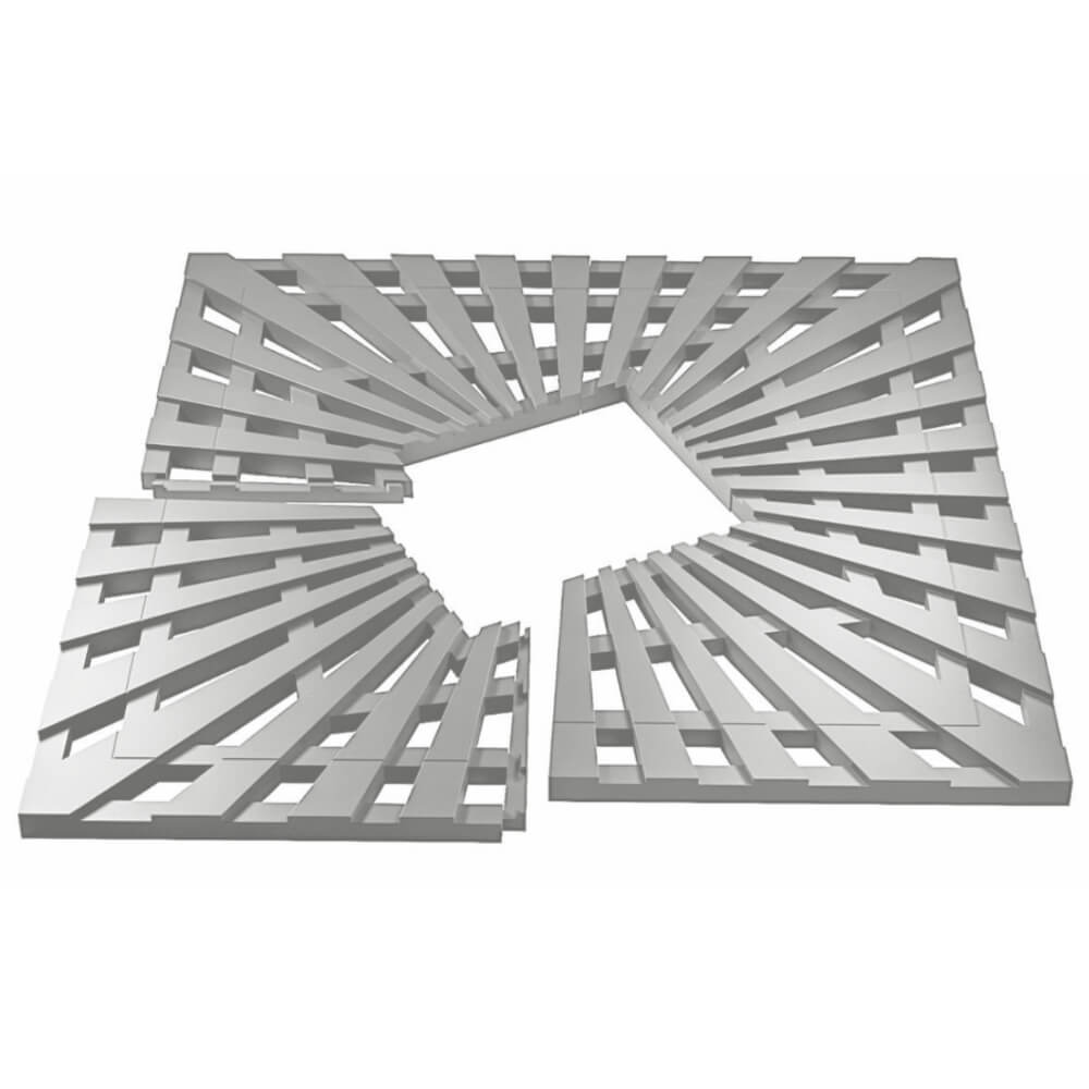 Приствольная решетка для дерева ZKING ATMOSPHERE 1.2х1.2м Бежевая в Белореченске фото