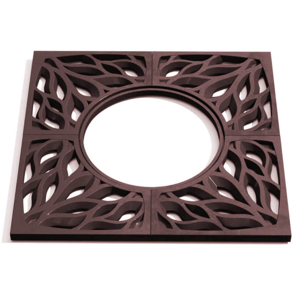 Приствольная решетка для дерева ZKING CRUST 1.2х1.2м Коричневая Белореченск фото