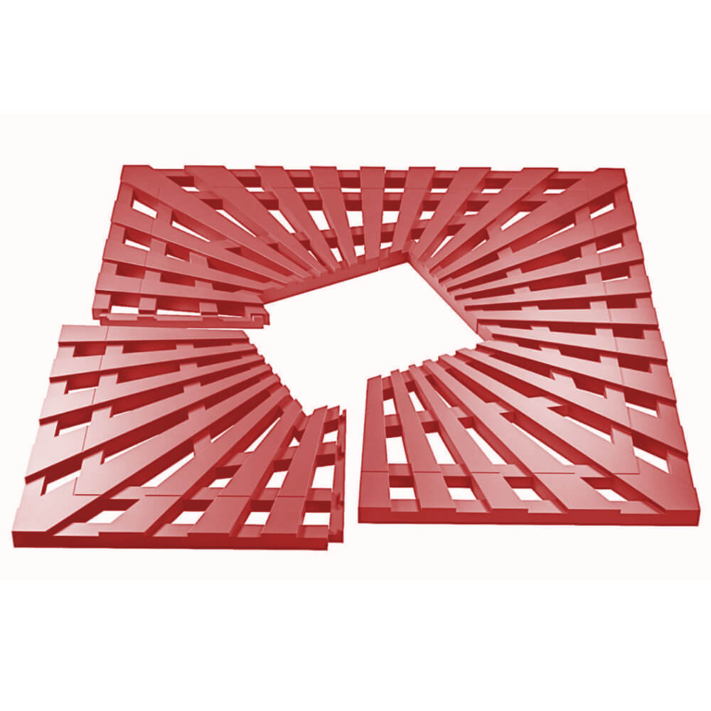 Приствольная решетка для дерева ZKING ATMOSPHERE 1.2х1.2м Красная в Белореченске фото