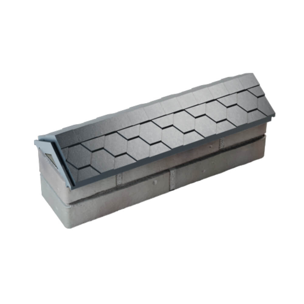 Парапет Zking Эверест Серый с посадкой на 0.5 кирпича (130мм) в Белореченске фото